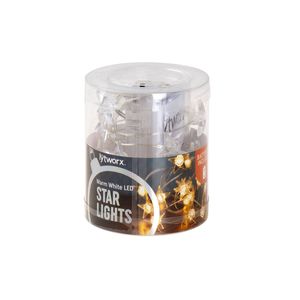 Lytworx Warm White Battery Star Lights - 20 Pack