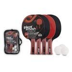 Pivot Smash 5 Star 4 Player Table Tennis Set w/ 4 Bats/3 Balls