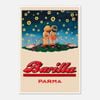 Galrie Barilla Parma Star Gazing Vintage Poster Framed Art Print for Home Decor, Poster Only, 50 x 70cm (20 x 28inch)