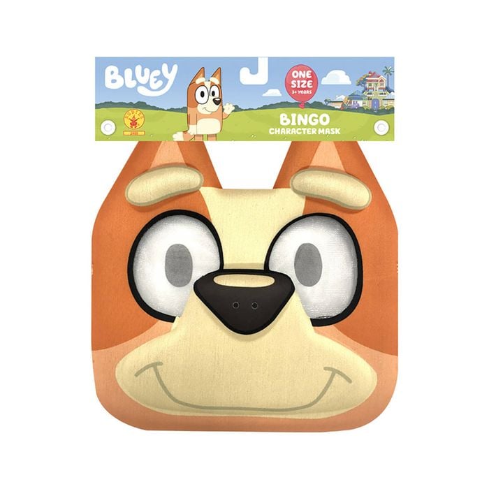 Bluey Bingo Eva Face Mask Halloween Animal Dress Up Adult/Kids Unisex Costume