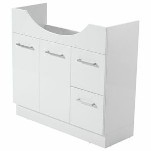 Estilo 900mm Semi Recessed Vanity - Cabinet Only - 900mm