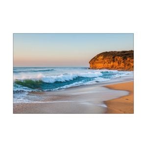 Artey | Coatal Cliffs - Stretched Canvas - Stretched Canvas - 100 x 150cm