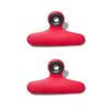 2PK Oxo Good Grips Durable Non slip Mouth Bag Clips With Convenient Hole