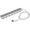 StarTech.com 7-Port USB Hub, USB A to 7x USB-A Ports, USB 5Gbps, Self-Powered, Portable Laptop USB 3.0 Hub