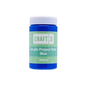 Crafted 300ml Blue Project Paint