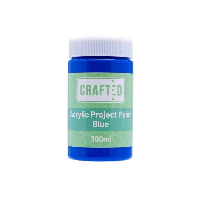 Crafted 300ml Blue Project Paint