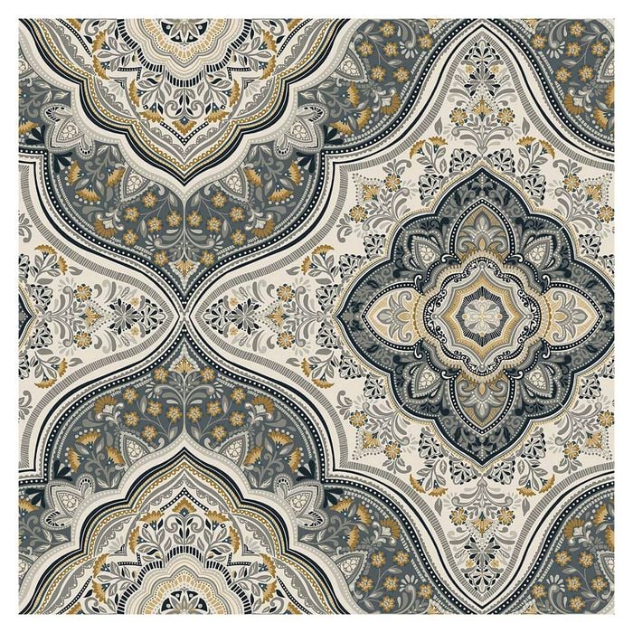 Cambridge - Gold and Silver Wallpaper TJ41208