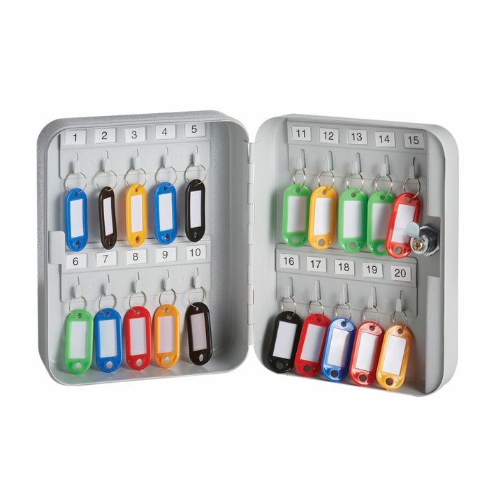 Sandleford 200 x 160 x 80mm Key Cabinet - 20 Keys