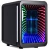 Advwin Mini Fridge 4 Liter Small Refrigerator With Led Light Black