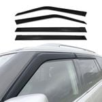 AUSGO Luxury Weather Shields for Nissan Patrol Y62 2012-Onwards Weathershields Window Visors Wind Deflectors