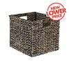 Flexi Storage Clever Cube 320 x 320 x 350mm Stain Water Hyacinth Insert