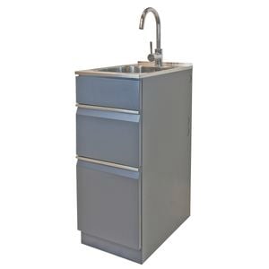 Dissco Twin Drawer Elite Grey 350 TD350EG - Grey