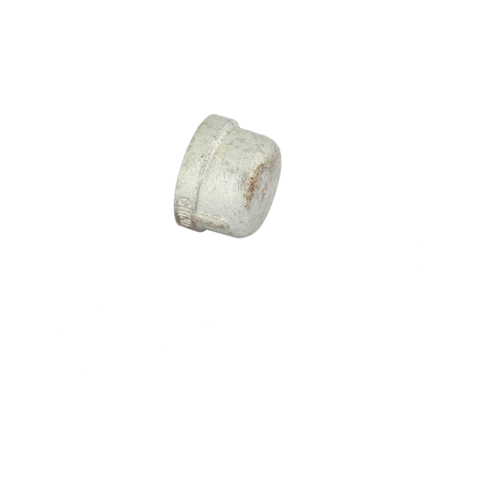Brasshards 15mm Galvanised End Cap - 15mm