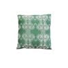 Royal Damask Green Square Filled Cushion 40 x 40 cm