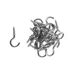 Everhang 10mm Zinc Plated Cup Hooks - 25 Pack