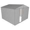 Build-a-Shed 3.0 x 3.0 x 2.3m Gable No Side Doors Shed - Zinc