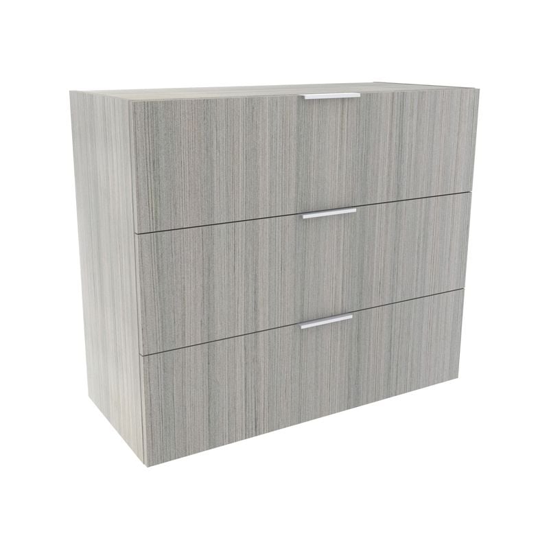 Lugna 768 x 900 x 380mm Mist 3 Drawer Storage Cabinet