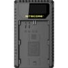 Nitecore Ucn1 Canon Usb Dual Slot Charger For Canon Lp-e6n, Lp-e6, Lp-e8