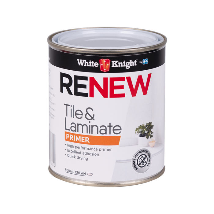 White Knight 500ml Cream Renew Tile & Laminate Primer - 500ml
