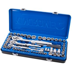 Kincrome 75 Piece 1/4" 3/8" & 1/2" Drive Metric & Imperial Socket Set