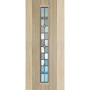Woodcraft Doors 2040 x 820 x 40mm Black Entrance Door BOSD17