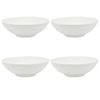 4PK Ecology Fine Bone China Canvas Ramen Bowl 24.5cm White