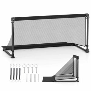 Costway 120x57x60cm Soccer Goal Kid Pop Up Soccer Net