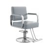 Lauft Light Blue Salon Stool Swivel Chair Barber Dresser Chair Hydraulic Lift