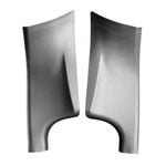 Tesla Model Y 2022-2024 Rear Door Sill Plate Protector Car Threshold Scuff Trim Covers Guards