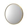 Oikiture 70cm Round Wall Mirrors Gold