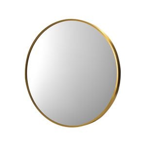 Oikiture 70cm Round Wall Mirrors Gold