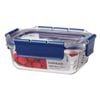 Locknlock Top Class Glass With Tritan Lid Rectangle 380ml