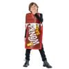 Willy Wonka Chocolate Bar Halloween Costume Tabard for Kids 5–8 Years, 5-8 YRS