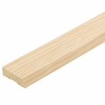 Pinetrim 60 x 18mm 2.4m Untreated Clear Pine Single Bevel Arch
