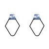 2PK Formula Sports PVC Triangle 15-Ball Billiard Rack 2 1/4" Size - Black