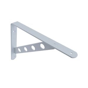 Carinya 250 x 195mm White Heavy Duty Circle Stayed Bracket