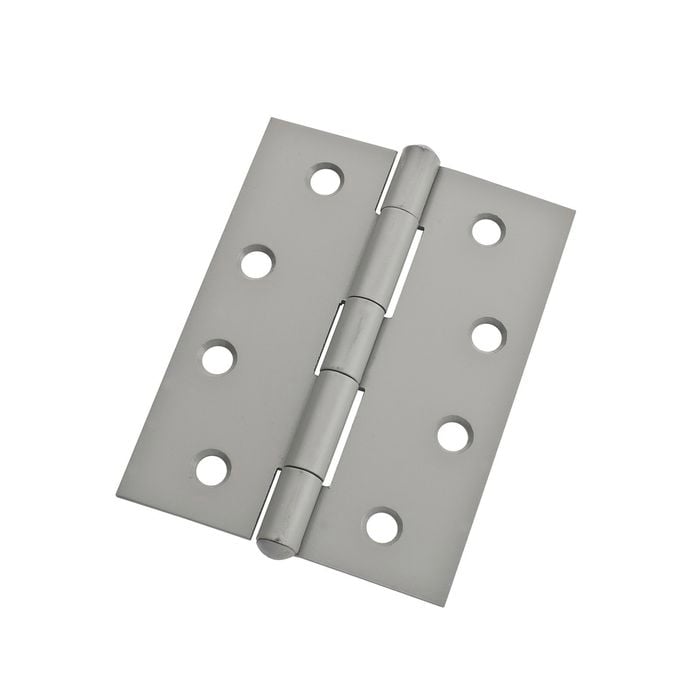 Zenith 100mm Prime Coated Fixed Pin Butt Hinge