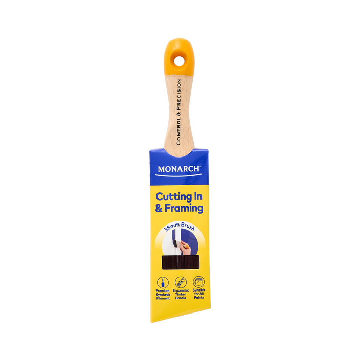 Monarch 38mm Cutting In And Framing Synthetic Paint Brush
