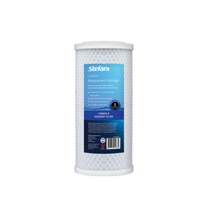 Stefani 10 x 4.5" 5 Micron Carbon Block Filter - Suits Whole House Water Filtration System