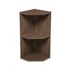 Kaboodle Walnut Open End Wall Cabinet