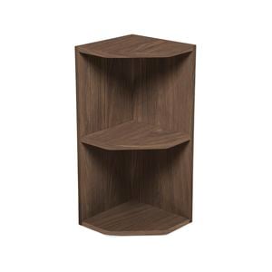 Kaboodle Walnut Open End Wall Cabinet