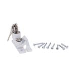Whitco White Keyed Sash Lock