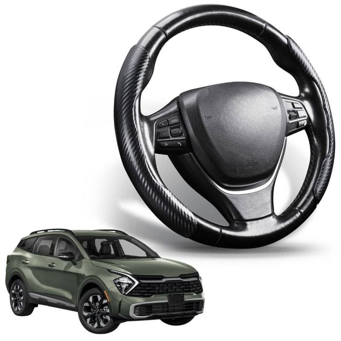 Segmented Steering Wheel Cover for Kia Sportage 2021 - Current (NQ5)