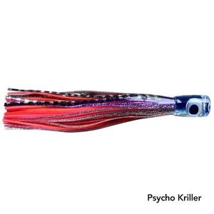 Black Magic Flea XT 200mm Rigged Game Fishing Sklirted Trolling Lure Phycho Killer