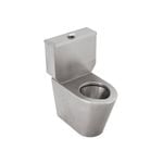 3monkees Stainless Steel Closed Coupled Ambulant Toilet Suite
