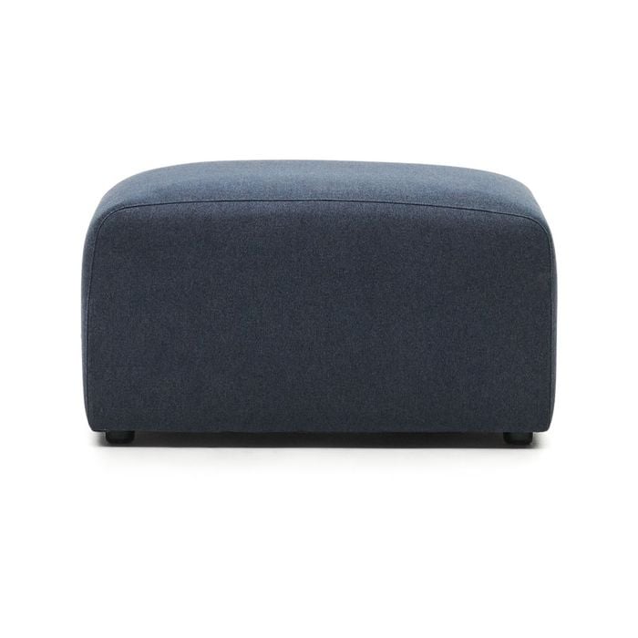 Neom footrest in blue, 75 x 64 cm
