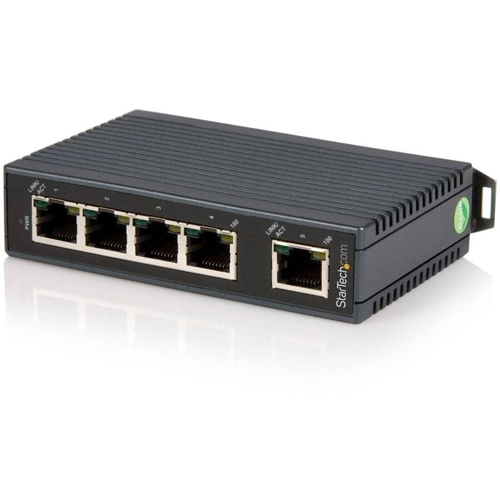 StarTech.com 5 Ports Ethernet Switch - Fast Ethernet - 10/100Base-TX - TAA Compliant - 2 Layer Supported