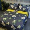Bloomington 100% Cotton Coverlet Set Embroidered Orchid Queen