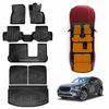 3D Car Floor Mats Boot Liner Set for Mazda CX-90 CX90 2023-Onwards Cargo Trunk Mat Luggage Tray