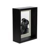 Nicola Spring 5" x 7" Black 3D Deep Box Photo Frame - 4" x 6" Mount